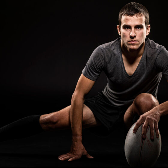 Körperregionen Impingement Hüfte - Rugbyspieler