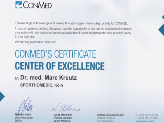 Conmed's Certificate Center of Excellence